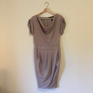 BCGB Max Azria rose cocktail dress